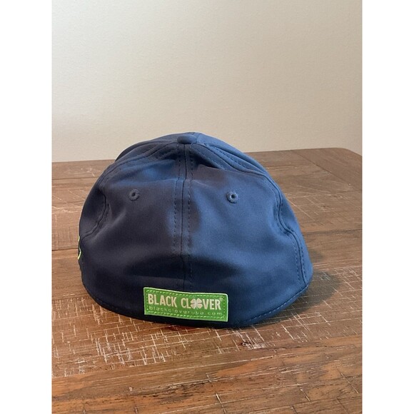 Black Clover Live Lucky Hat Cap Mens Small Medium Blue Green Clover Golf - Picture 4 of 9